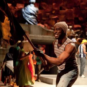 Mark Ebulue As Carpenter/Dancer In RSC Julius Caesar Regional And Worldwide Tour 2012-2013