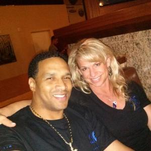 Carl Ducena and Tina Chandler IFBB PRO in Pittsburgh PA