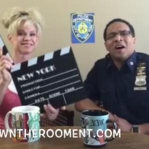 CLICHE COPS : Tina Chandler and Carl Ducena OWN THE ROOM ENT - TINA CITY - AGENT CHANDLER, POLICE OFFICER CARL