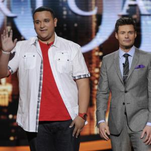 Still of Ryan Seacrest and Jeremy Rosado in American Idol The Search for a Superstar 2002