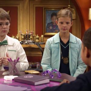 Still of actors Sean Michael Kyer Peyton Kennedy and Millie Davis in the episode Jinx on Odd Squad