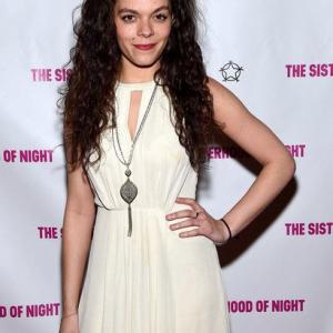 Grace Gray attends the premiere of The Sisterhood of Night, April 2nd.