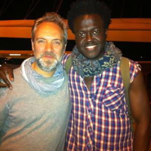 On Skyfall set in Turkey with Sam Mendes