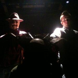 Jacob Whitley as Jack the Scarecrow with Ryan Rodriguez in Brothers From Creatures Unknown