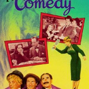 Lucille Ball, Greta Garbo, Oliver Hardy, Moe Howard, Larry Fine, Curly Howard, Stan Laurel and The Marx Brothers in The Big Parade of Comedy (1964)