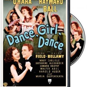 Maureen O'Hara, Lucille Ball and Louis Hayward in Dance, Girl, Dance (1940)