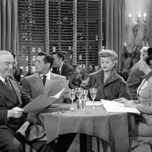 Still of Desi Arnaz, Lucille Ball, William Frawley and Vivian Vance in I Love Lucy (1951)