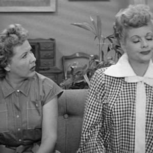 Still of Lucille Ball and Vivian Vance in I Love Lucy (1951)