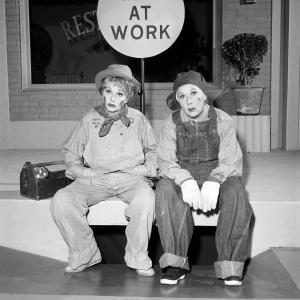 Still of Lucille Ball and Vivian Vance in The Lucy Show (1962)