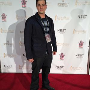 Red carpet at the 2014 Beverly Hills Film Festival for selection for I Give Up