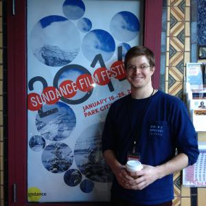 Cameron Scott Nadler at the Historic Egyptian Theatre at the Sundance Film Festival 2014