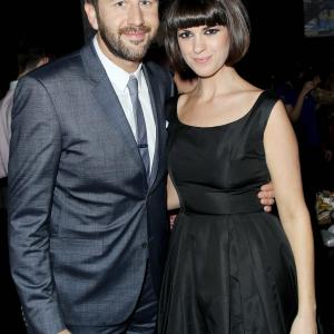 Chris O'Dowd and Dawn O'Porter at event of The Sapphires (2012)