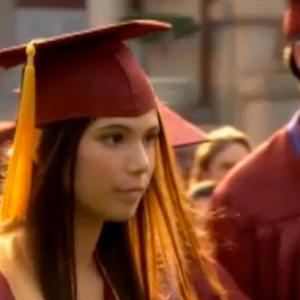 Still of Katelyn Pippy center and Perry Odom right in Army Wives 2007