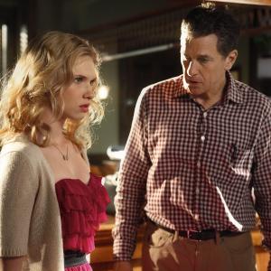 Still of Claudia Lee and Tim Matheson In Hart of Dixie