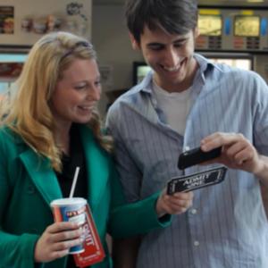 Nicole Neuman and Ross Denyer, Ghostbusters iPhone App Promo
