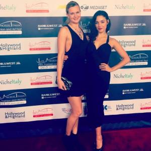 Red Carpet for the Italian Film Festival in Los Angeles 2015 with Jade Tailor