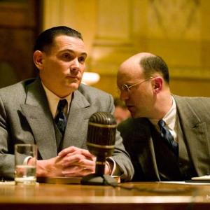 Henry Suydam in Public Enemies with Billy Crudup as Hoover