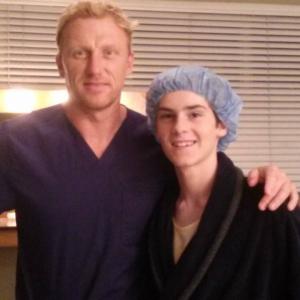William Leon on Grey's Anatomy with Kevin McKidd