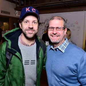 Jason Sudeikis and Keith Simanton at event of IMDb amp AIV Studio at Sundance 2015