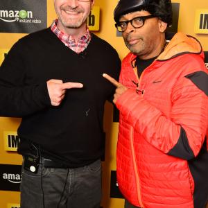 Spike Lee and Keith Simanton at event of IMDb amp AIV Studio at Sundance 2015