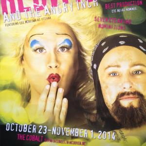 Poster from 2014 Production of Hedwig and the Angry Inch