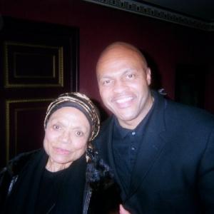 The Queen of TV  FILM and STAGE the lovely late Eartha Kitt and Guy A Fortt
