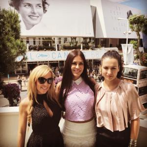 Tery Mendez, Carla Ortiz and Deborah Dominguez at Event for Cannes, 2015