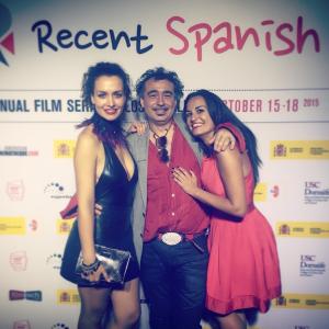 Deborah Dominguez Markos Keyto and Nati Bujalance at the Recent Spanish Cinema 2015