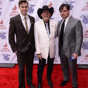 Pierson Fode Kerry Oquinn Tom Desanto attending the writers and illustrators of the future awards