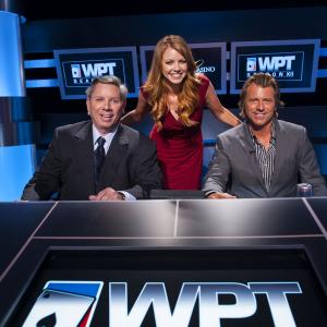 Mike Sexton, Lynn Gilmartin and Vince Van Patten -- WPT Season XII