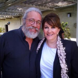 Edward James Olmos and Mary Apick in 