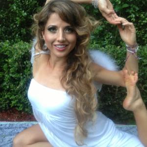 Yoga Angel Shoot with Bella Petite Magazine  Beverly Hills