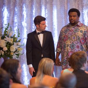 Still of Adam Scott and Craig Robinson in Hot Tub Time Machine 2 (2015)