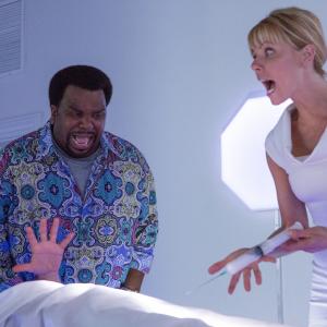 Still of Adam Scott, Craig Robinson and Collette Wolfe in Hot Tub Time Machine 2 (2015)