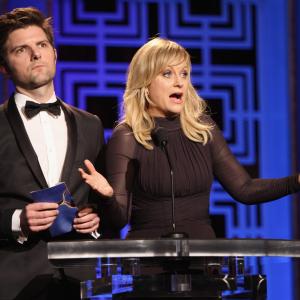 Adam Scott and Amy Poehler