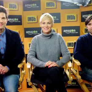 Judith Godrèche, Adam Scott and Jason Schwartzman at event of IMDb & AIV Studio at Sundance (2015)