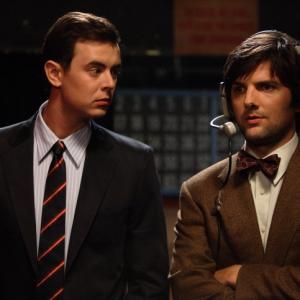 Still of Adam Scott and Colin Hanks in The Great Buck Howard 2008