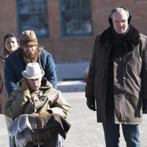 Still of Matt Cooke, Michael Hogan, Sabrina Saddleback and Andrew Legg in Fargo (2014)