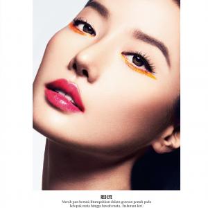 Shiya Zhao in Marie Claire magazine.