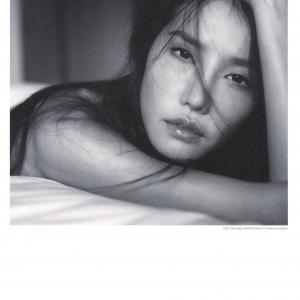 Shiya Zhao in fashion editorial