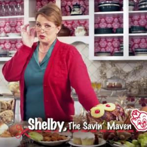 Shelby The Savin Maven Piggly Wiggly Commercial  Print Campaign Key MUA