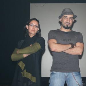 Hanaa with Saudi Rapper Qusai Don Legend on 