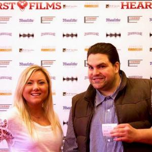 Andrew D Ford with Courtney Ebner at World Premiere