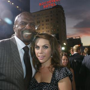 Terry Crews and Marilyn Sheriff at the Expendables 2 premiere