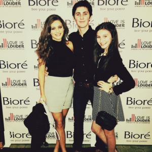 Carrie, Phillip & Cricket Wampler at the 'Love Is Louder' Event