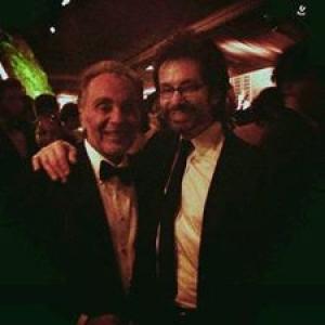 With George Chakiris at the Sag Awards.