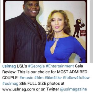 USL Magazines: Most Admired Couple Retired NFL Player- Tank Johnson