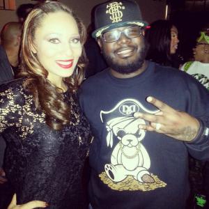TPain & I at the SoSo Def Private VIP Party 2013