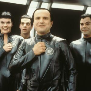 Still of Patrick Breen Enrico Colantoni Missi Pyle and Jed Rees in Galaxy Quest 1999