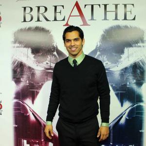 Moses Munoz at premiere of Breathe 2014
